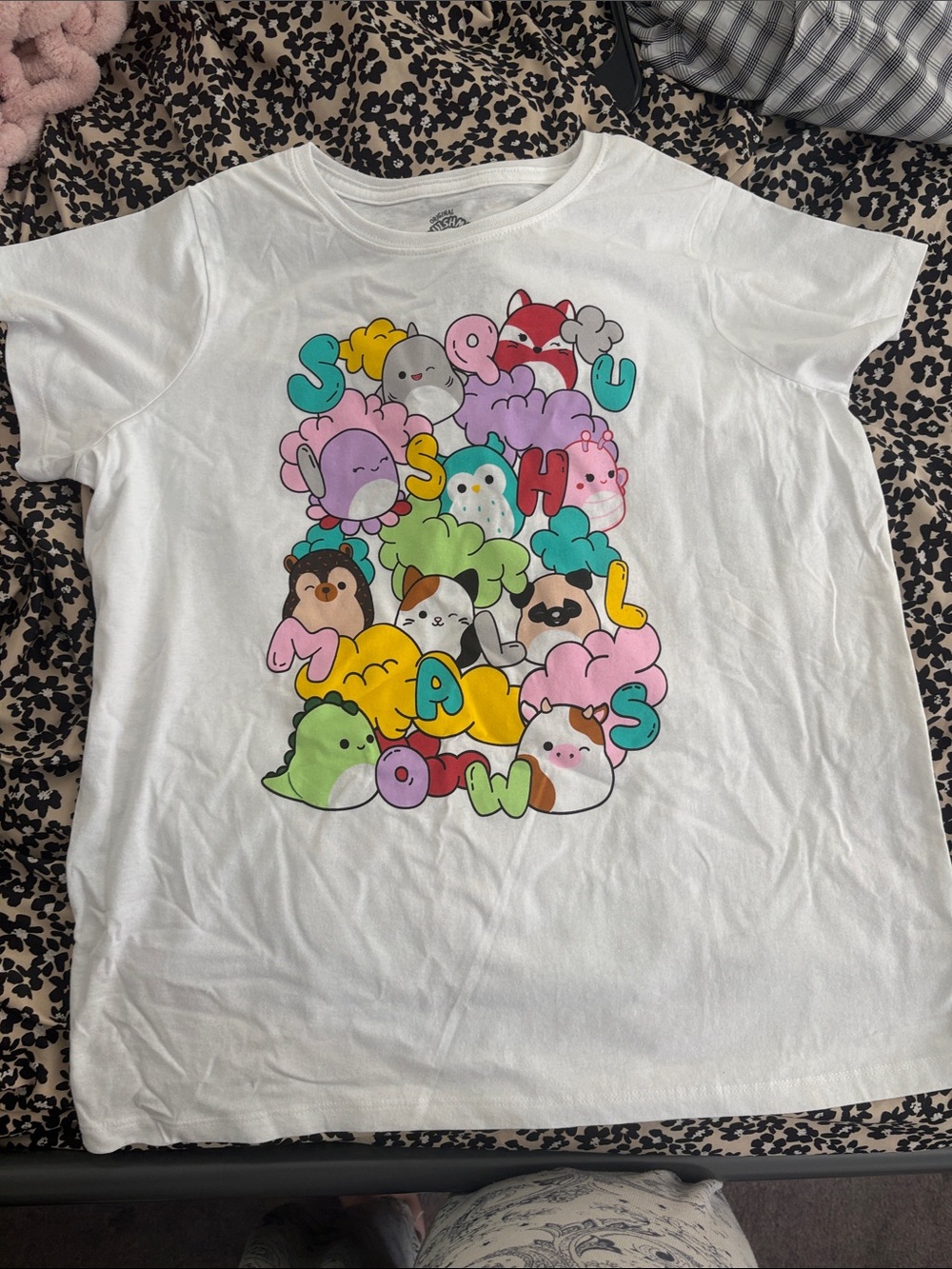 NWOT Cute Squishmallows graphic T-Shirt in White